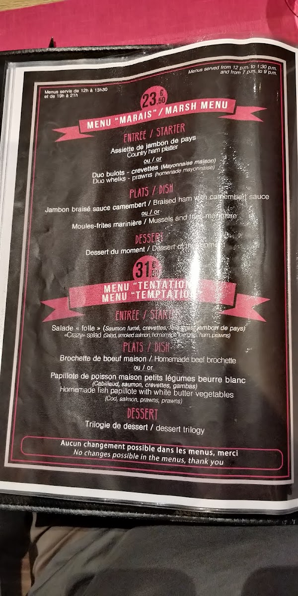 Menu Les Ponts D'ouve-7